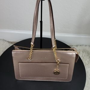 DKNY Pale  Rose Gold Shoulder Bag